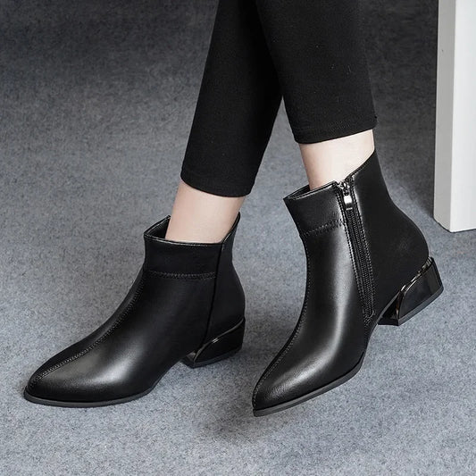 Casual Leather Boots