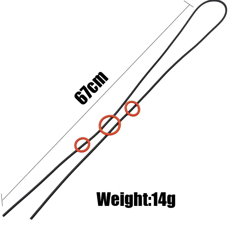 Handmade Rubber Necklace