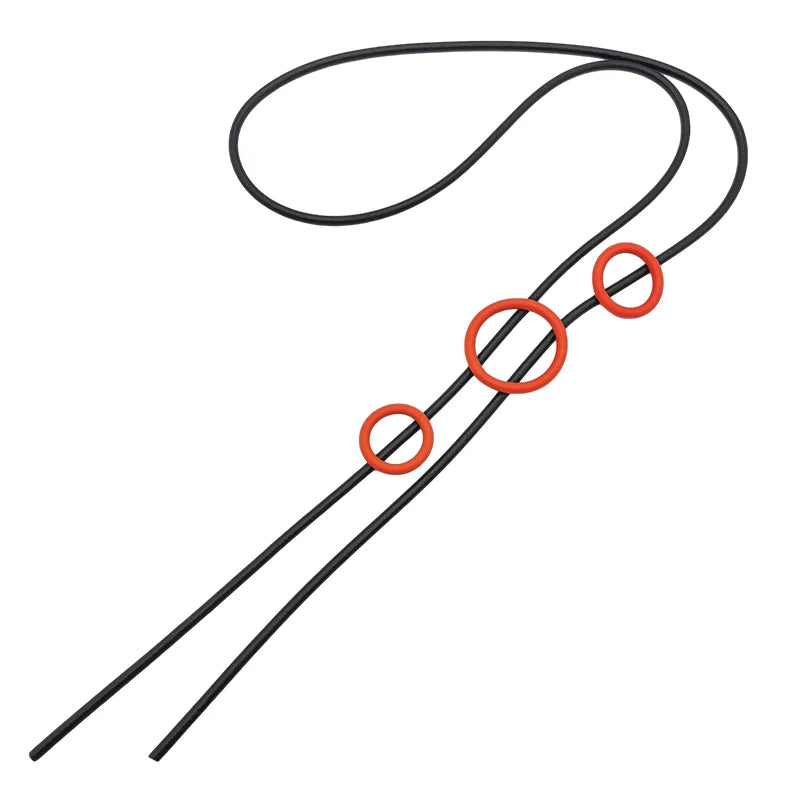 Handmade Rubber Necklace