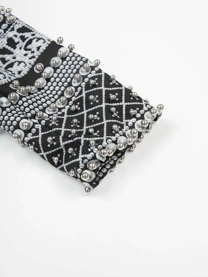 White Pearl  Big Size Blazer