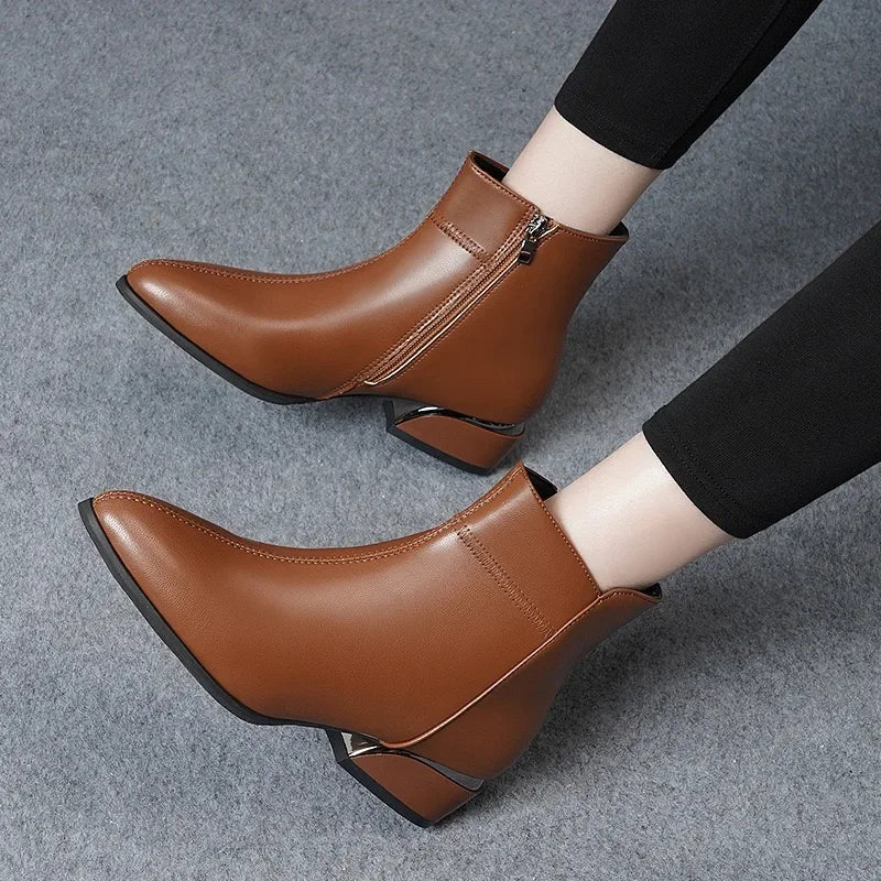 Casual Leather Boots