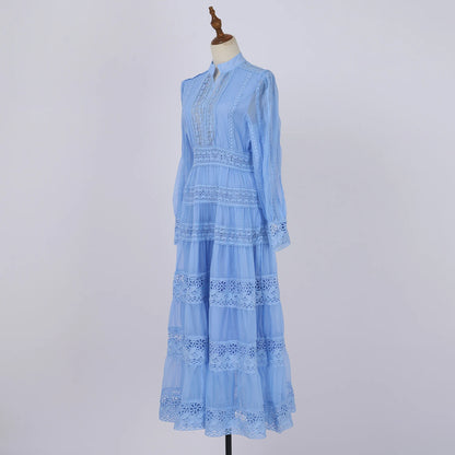 Summer Dress - Long Sleeve Maxi