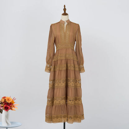 Summer Dress - Long Sleeve Maxi