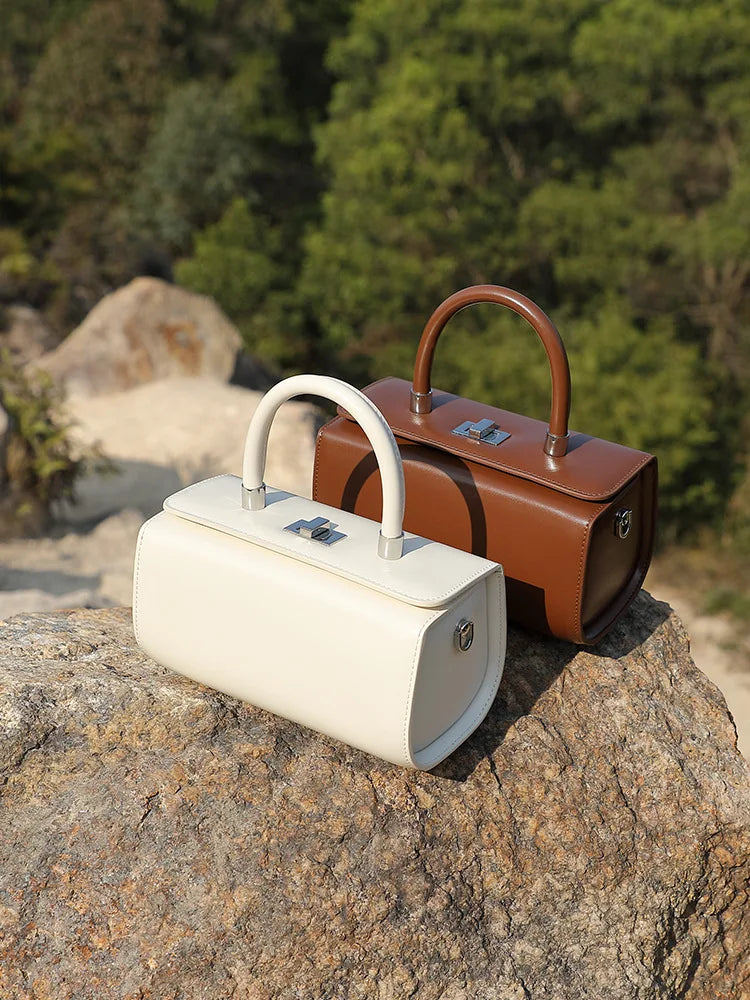 leather bag shoulder - mini bag