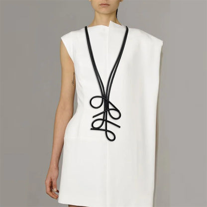 Handmade Necklace  Long Chain