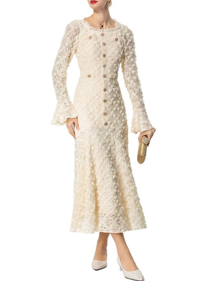 Slimming Dresses - Long Sleeves