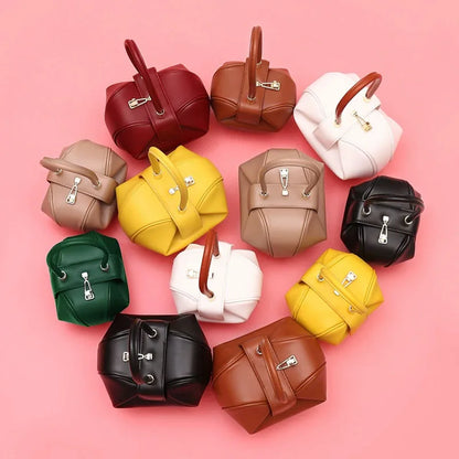 Leather bags - Mini Bucket Pouch