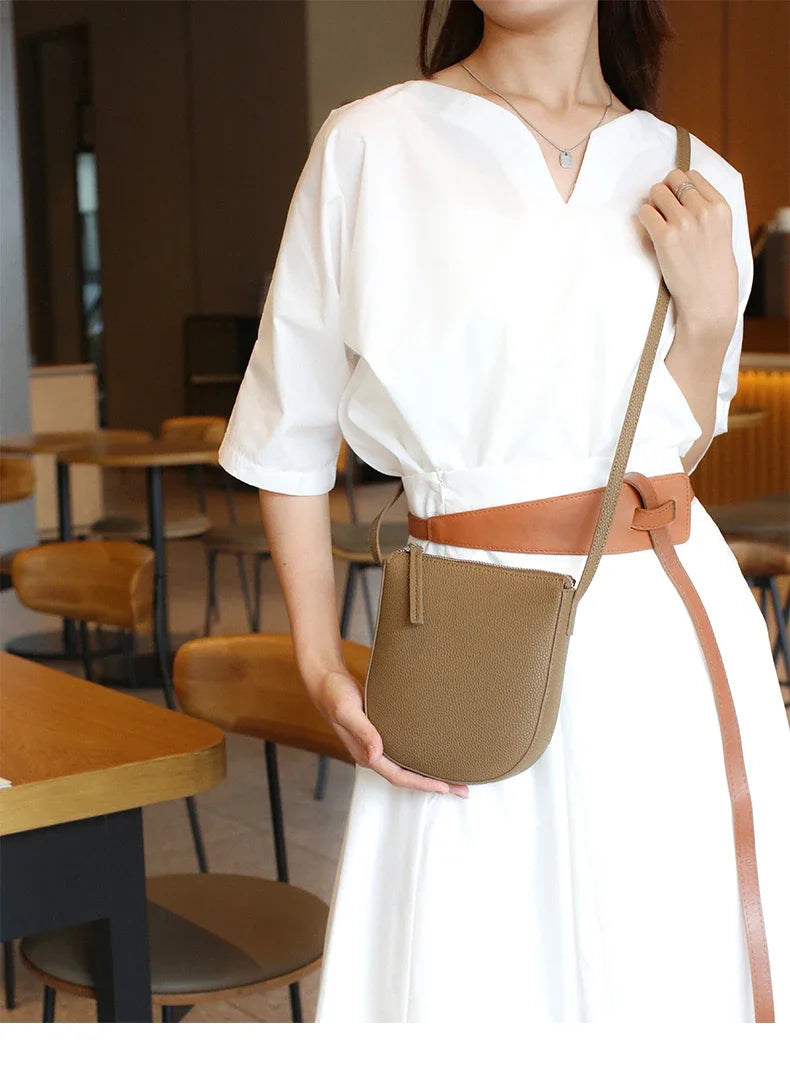 Leather Shoulder Bag