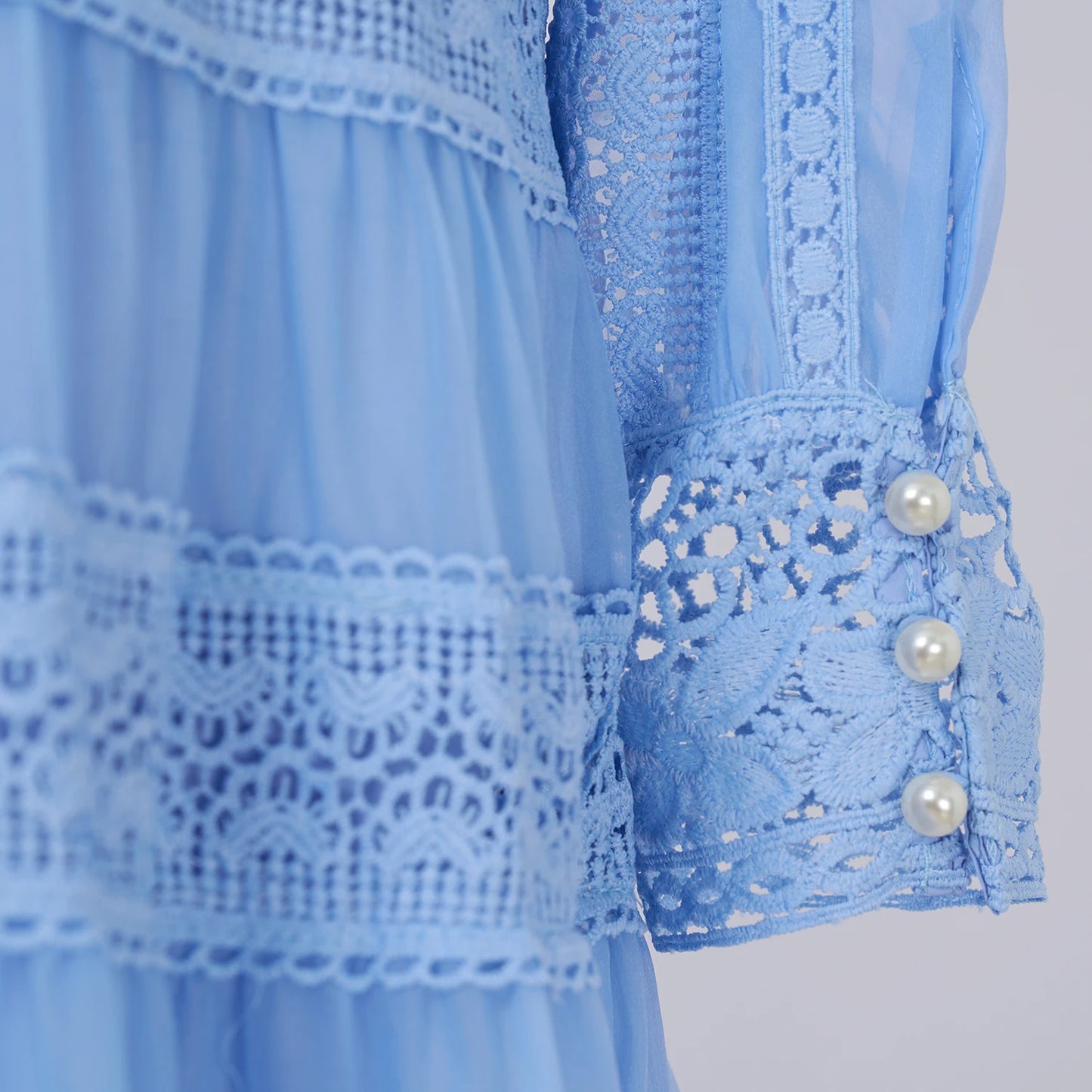 Summer Dress - Long Sleeve Maxi