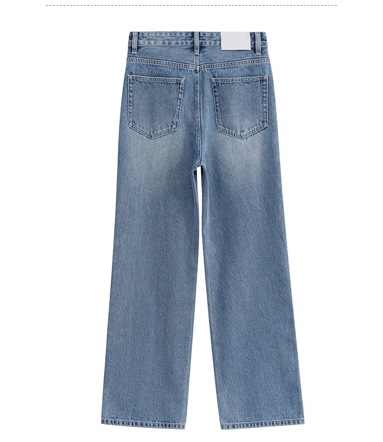 Jeans  Denim Pants Loose Wide Leg