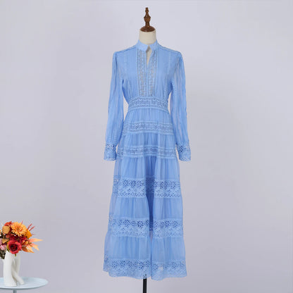 Summer Dress - Long Sleeve Maxi