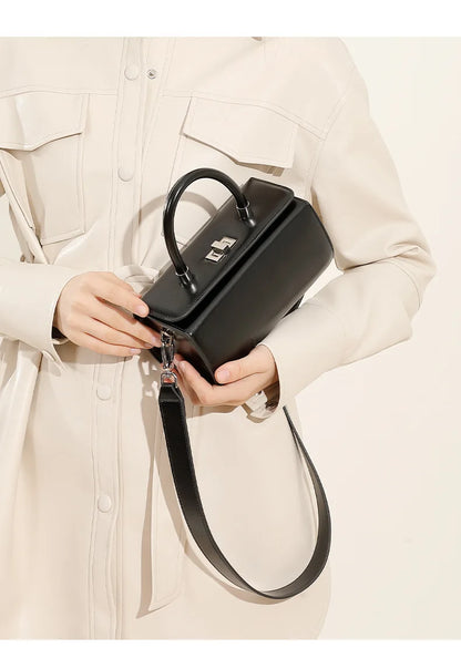 leather bag shoulder - mini bag