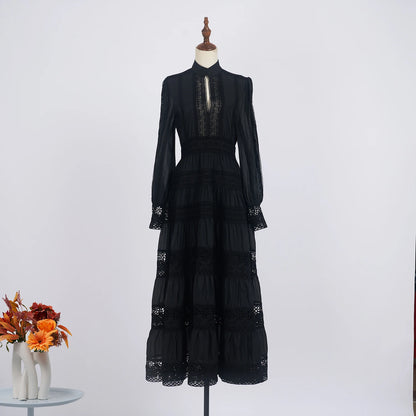 Summer Dress - Long Sleeve Maxi