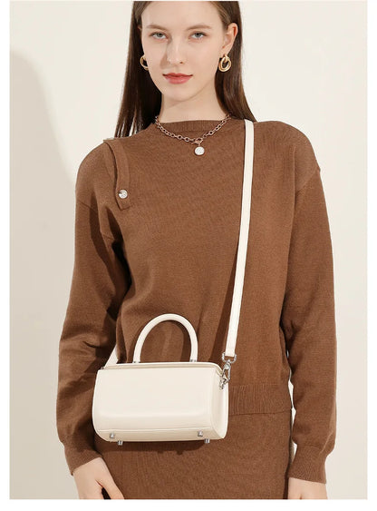 leather bag shoulder - mini bag