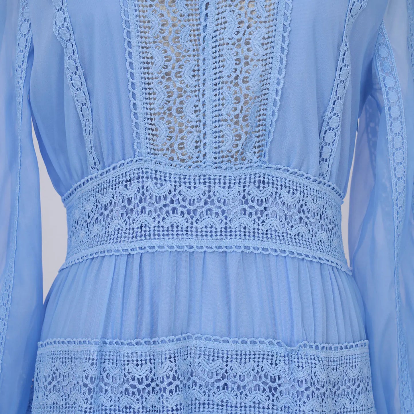 Summer Dress - Long Sleeve Maxi