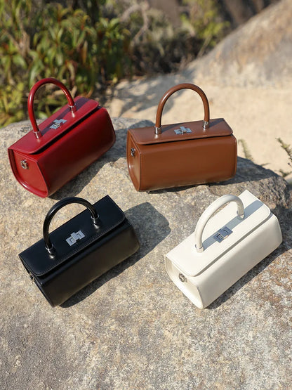 leather bag shoulder - mini bag