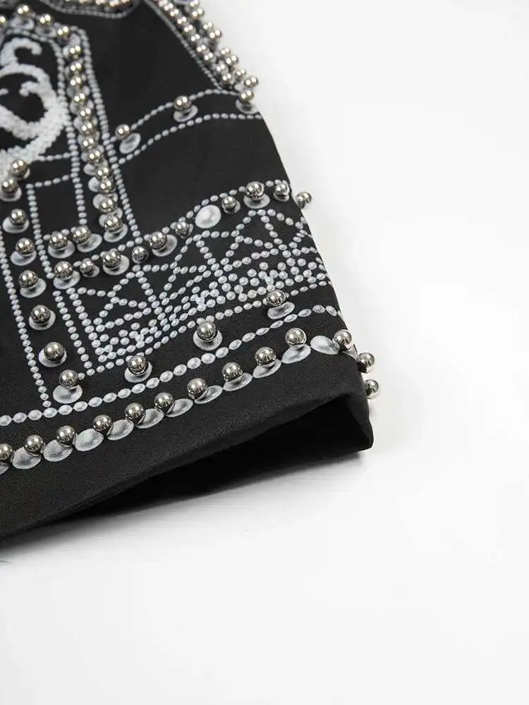 White Pearl  Big Size Blazer