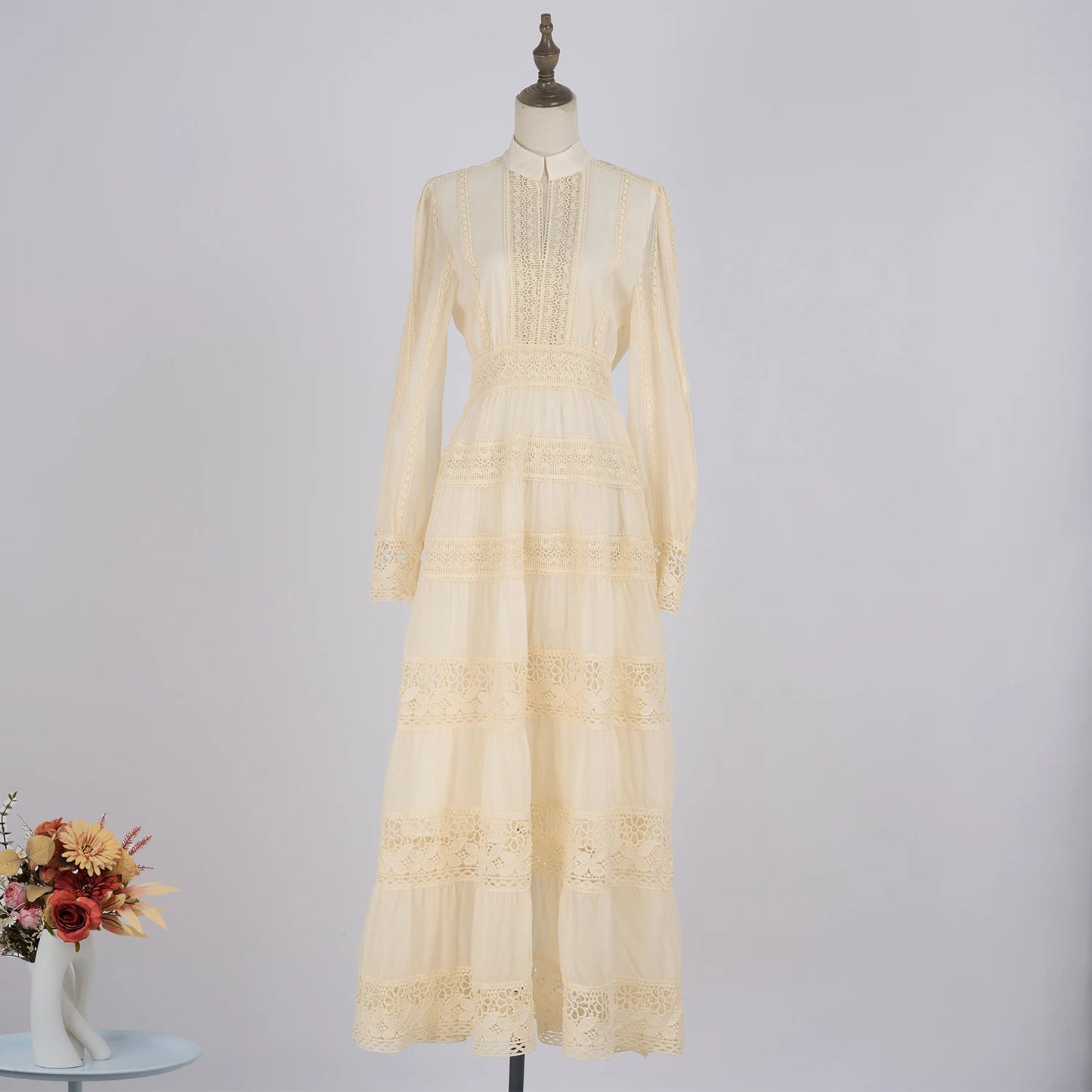 Summer Dress - Long Sleeve Maxi