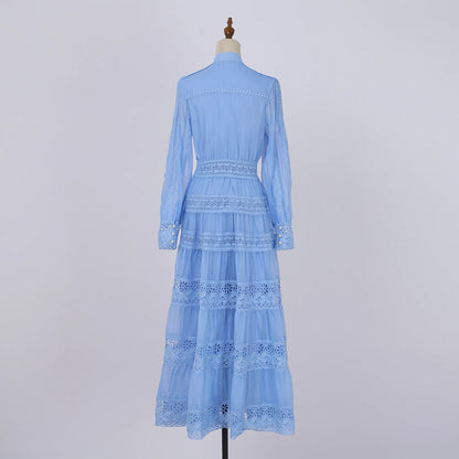 Summer Dress - Long Sleeve Maxi