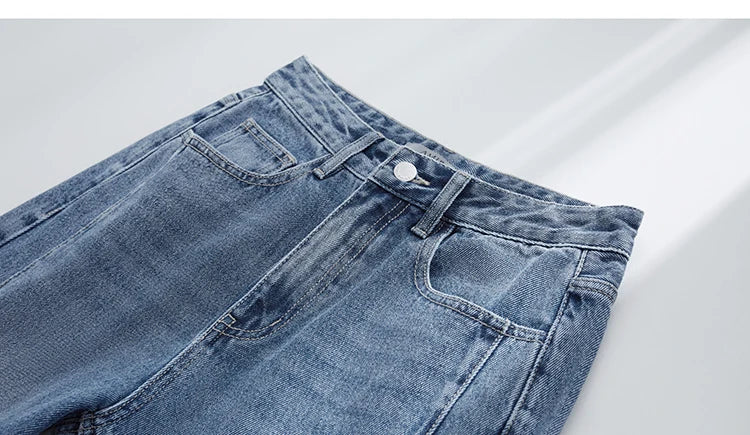 Jeans  Denim Pants Loose Wide Leg